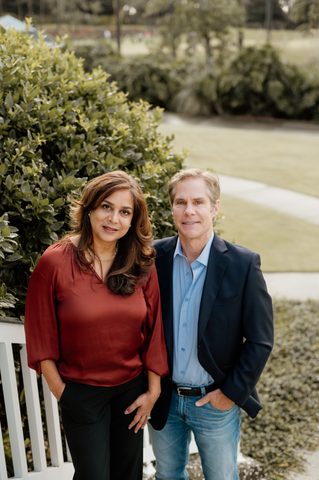 Tom and Neeta Nicholson