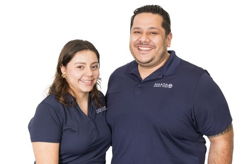 Victor Chavez Gleva and Andrea Hernandez
