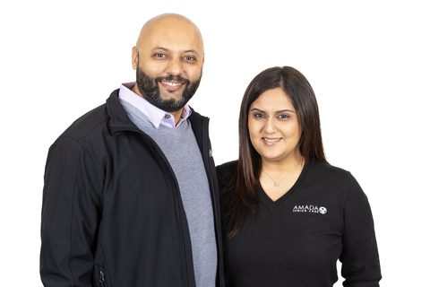 Malik Jamani and Rozina Merchant
